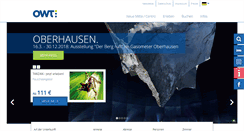 Desktop Screenshot of oberhausen-tourismus.de